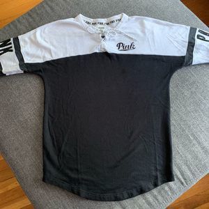 Pink Victoria’s Secret bling sequin sweatshirt